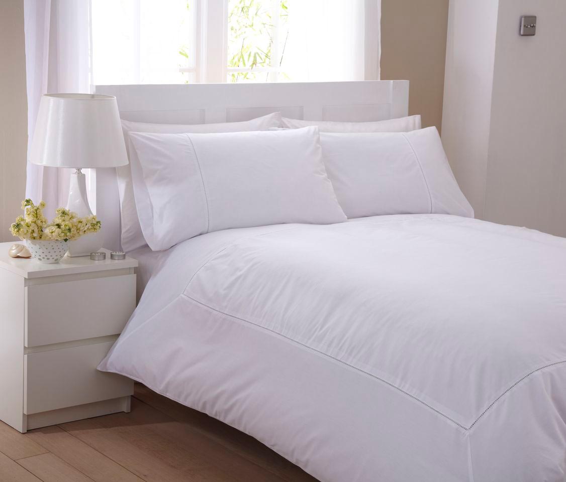 Euro Size White Linen Example