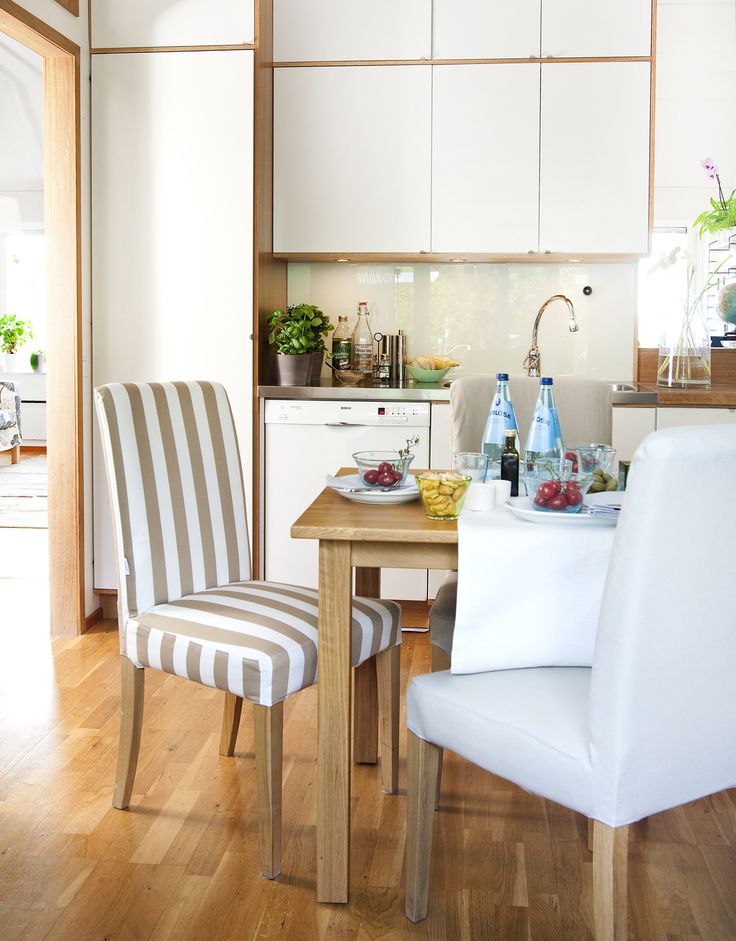 Housses de draperie pour chaises de cuisine