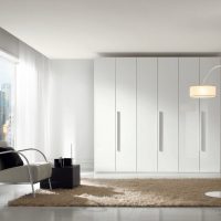 armoire d'angle dans la conception du couloir photo