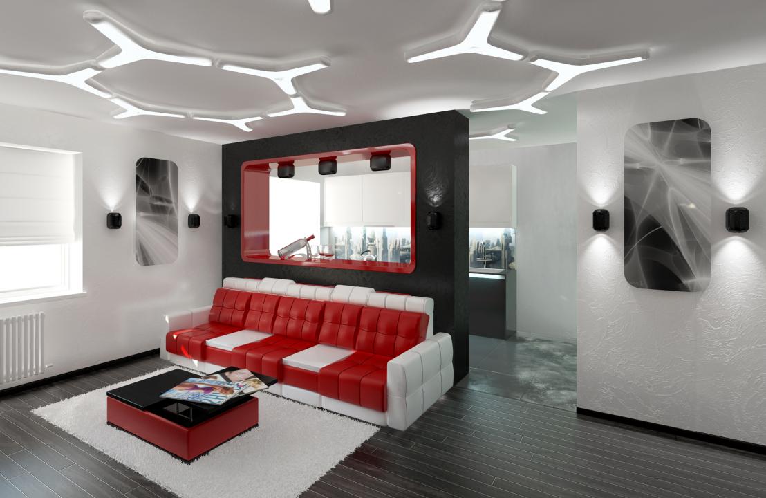 chic high-tech room decor