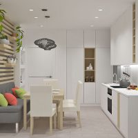 photo de couloir lumineux de style écologique