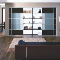 petit placard dans la conception du couloir photo