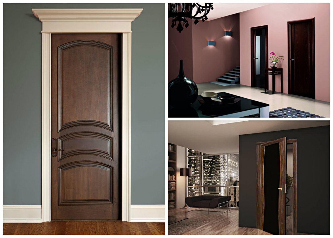 portes lumineuses dans la conception de la chambre