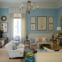 unusual style corridor in the English style photo