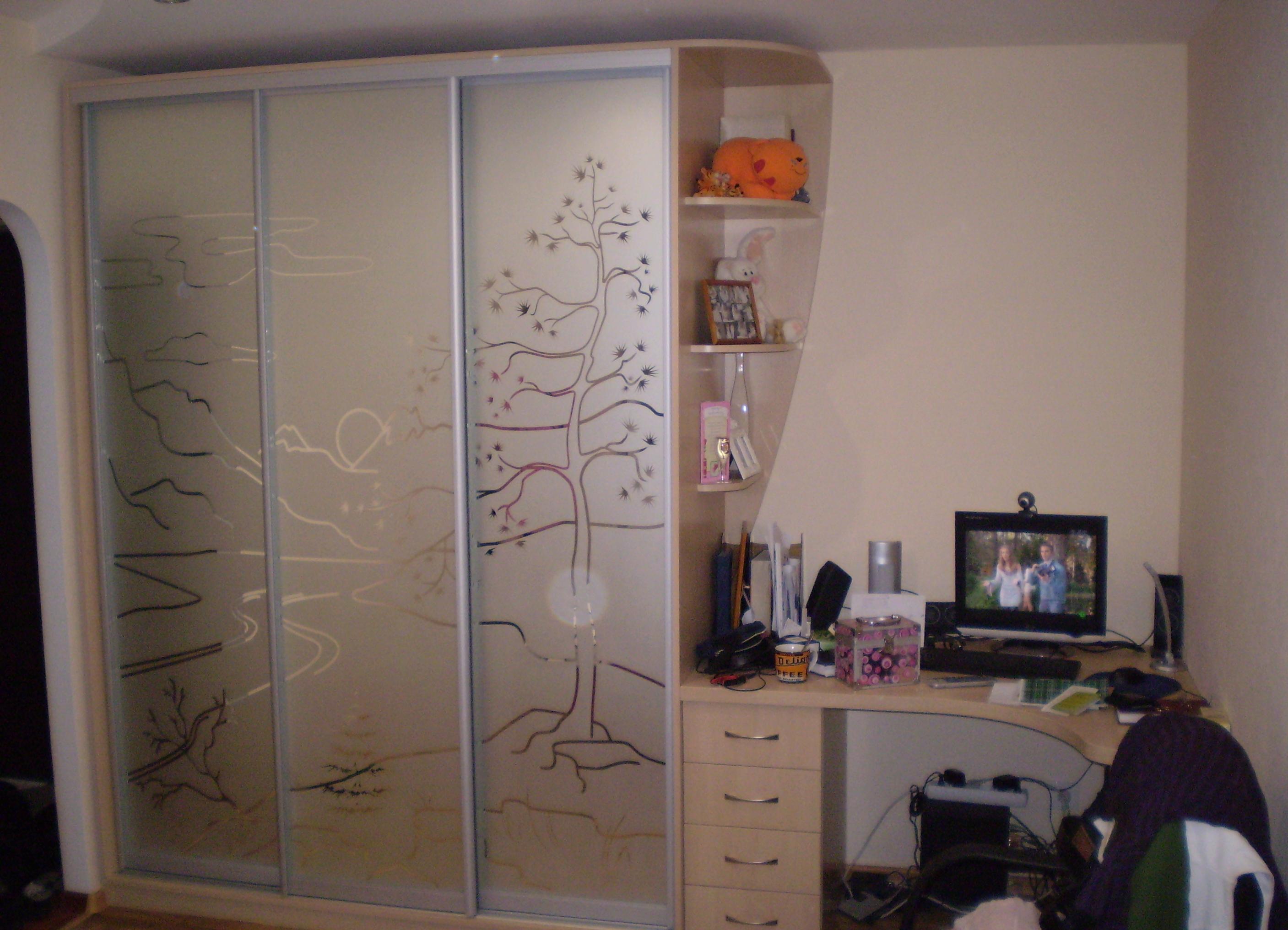 Armoire de coin de style couloir