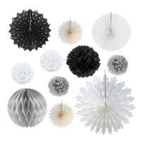 fan de papier dans la photo d'invité de conception