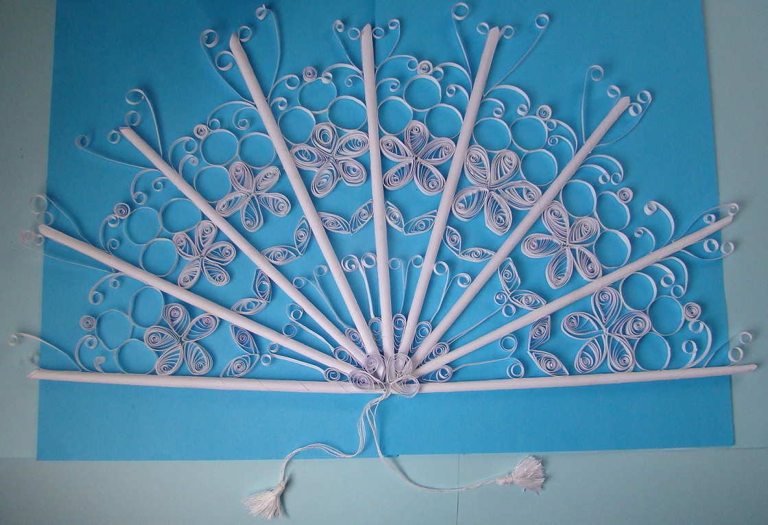 fan de style de papier