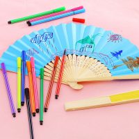 éventail de papier dans l'image de style de chambre