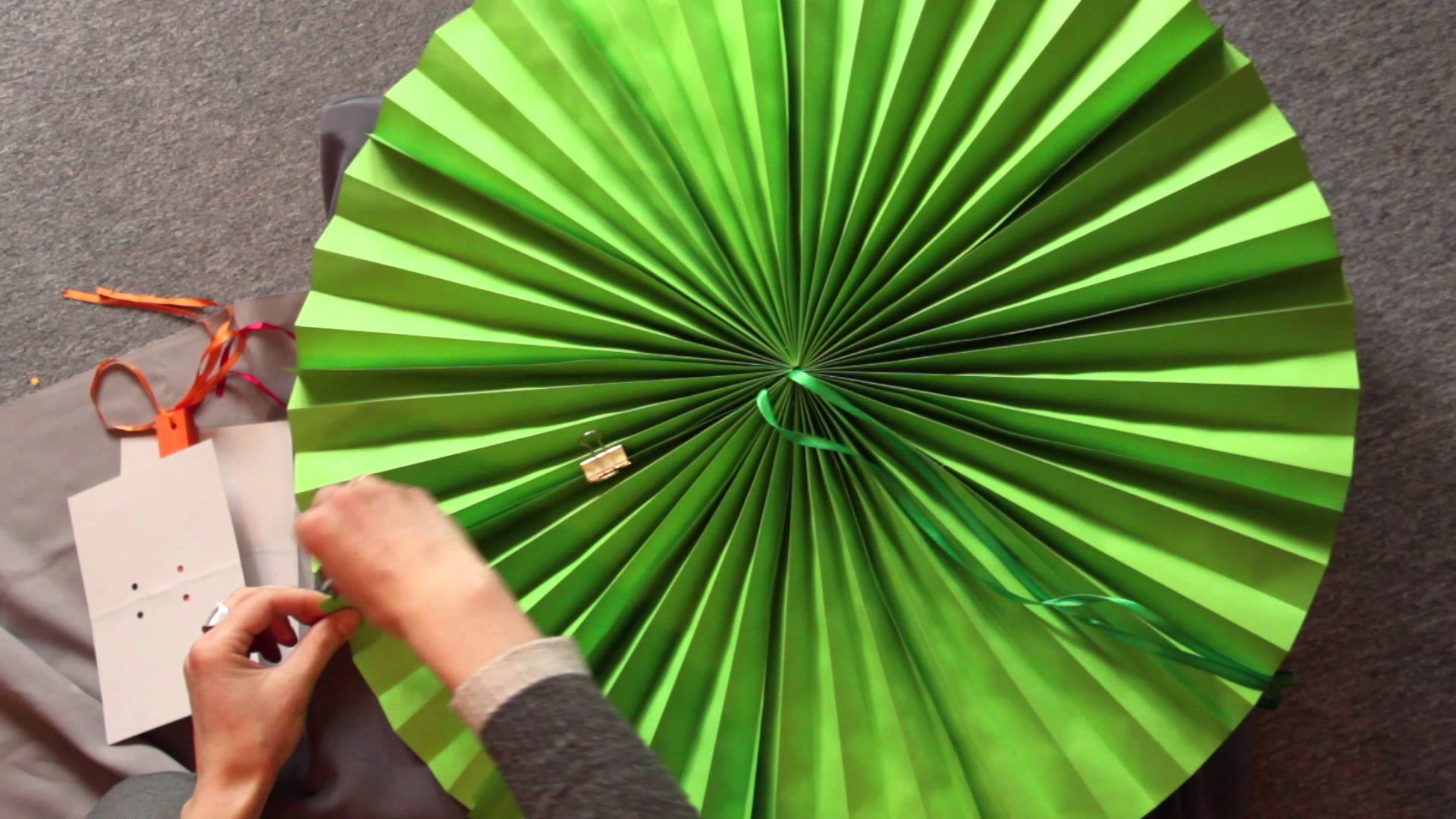 ventilateur en carton style couloir