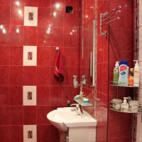 couleur bordeaux saturée dans le style de la maison photo