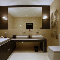 unusual decor of cuisine in the style of avant-garde picture