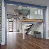 belle photo de couloir de style ergonomique