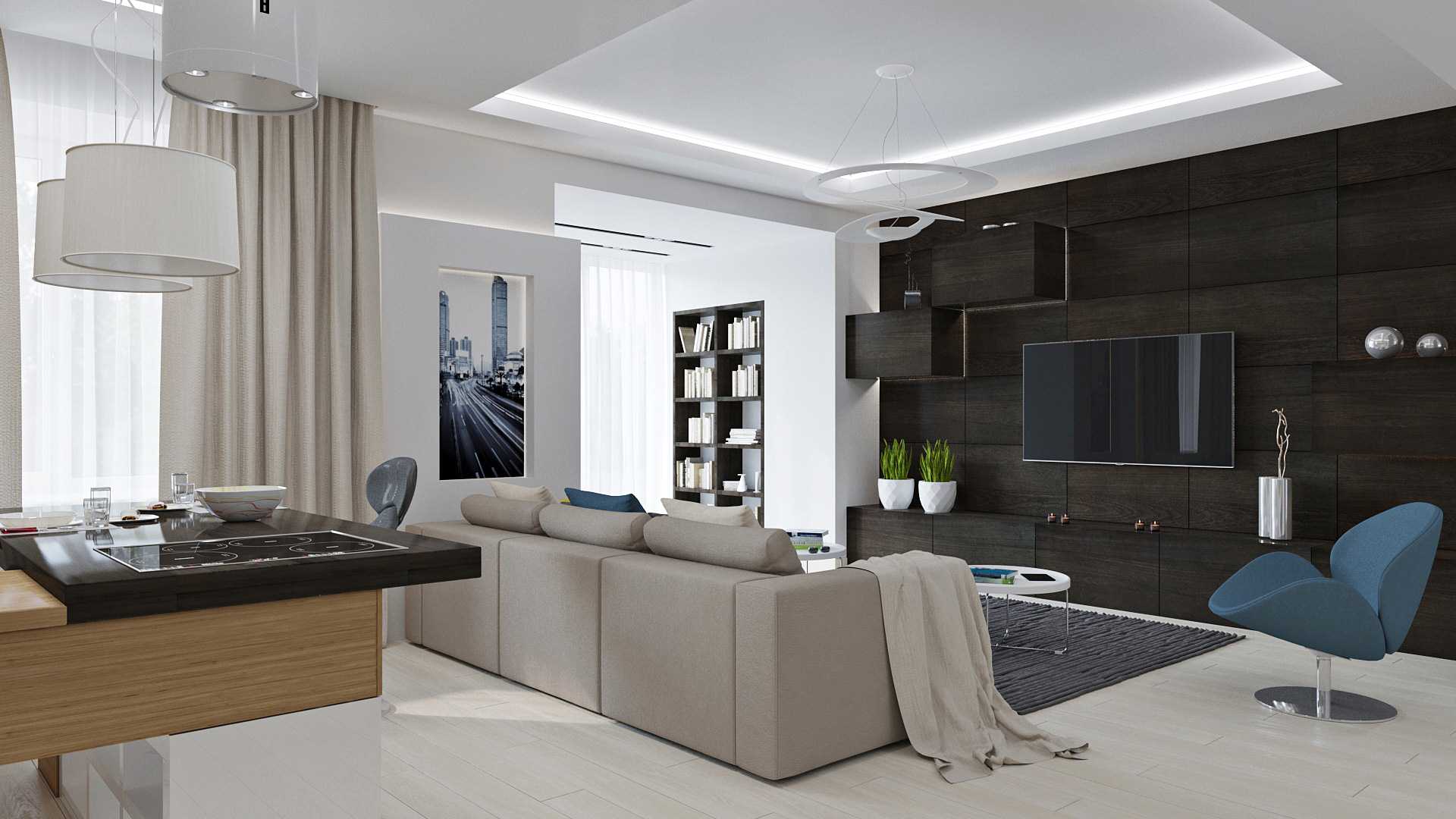 couloir ergonomique lumineux