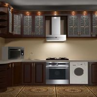 photo sombre de chambre à coucher de style ergonomique