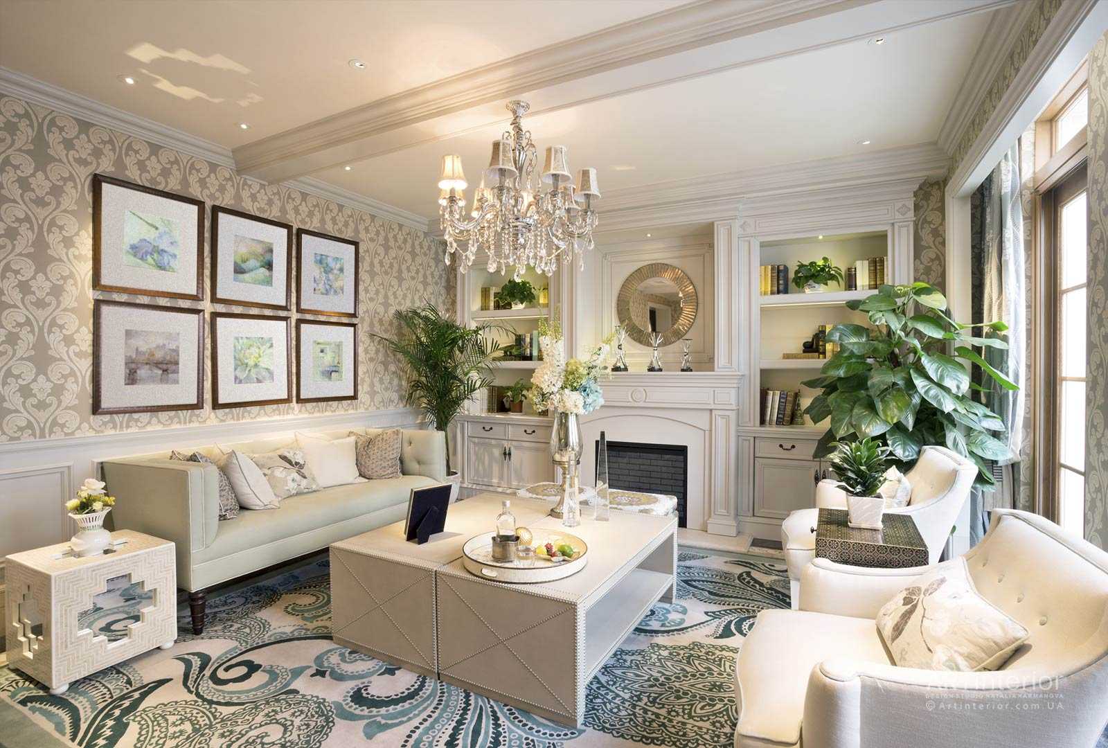 design d'appartement ergonomique léger