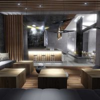 photo de chambre de style ergonomique léger