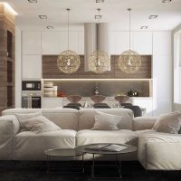 belle photo de chambre de style ergonomique