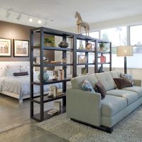 décor de chambre à coucher ergonomique sombre