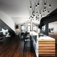 image de cuisine lumineuse et ergonomique