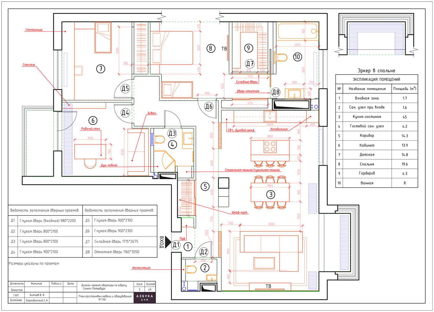couloir ergonomique sombre