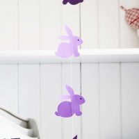 the idea of a beautiful holiday decoration with paper photo