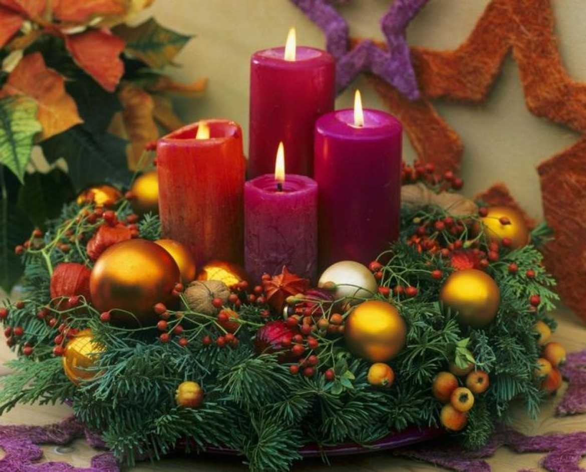 do-it-yourself version of a chic candle decor