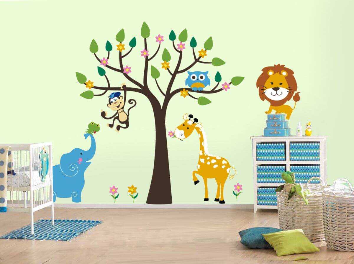 idea of bright decoration for children