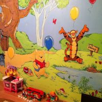 idea of a bright decor for a child’s photo