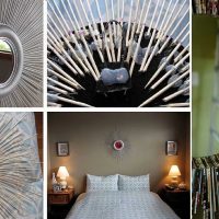 do-it-yourself idea of a chic room decoration with a tree picture