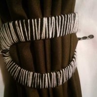 idea of unusual decoration of curtains picture