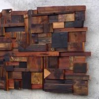 do-it-yourself idea of chic decoration of the room with a tree picture