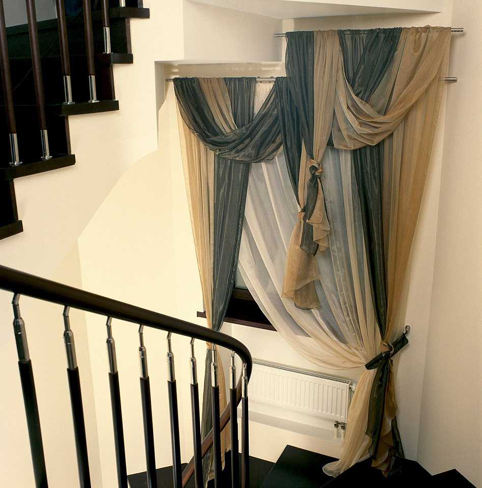 tulle lumière décoration de fenêtre