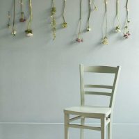 bright design bedroom in spring style photo