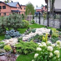 conception originale de la conception de la banlieue avec des moyens improvisés photo