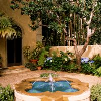 belle création de la conception d'un chalet d'été avec photo faux