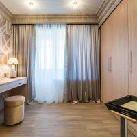 rideaux de décoration de fenêtre classique photo