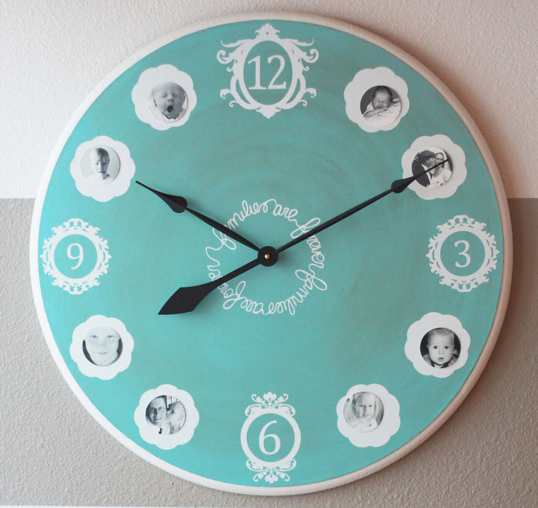 the idea of a beautiful decoration of watches with your own hands