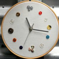 The idea of original decoration of a wall clock with your own hands