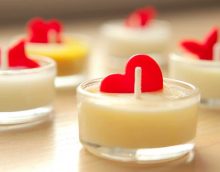 the idea of beautiful decoration of candles with your own hands picture