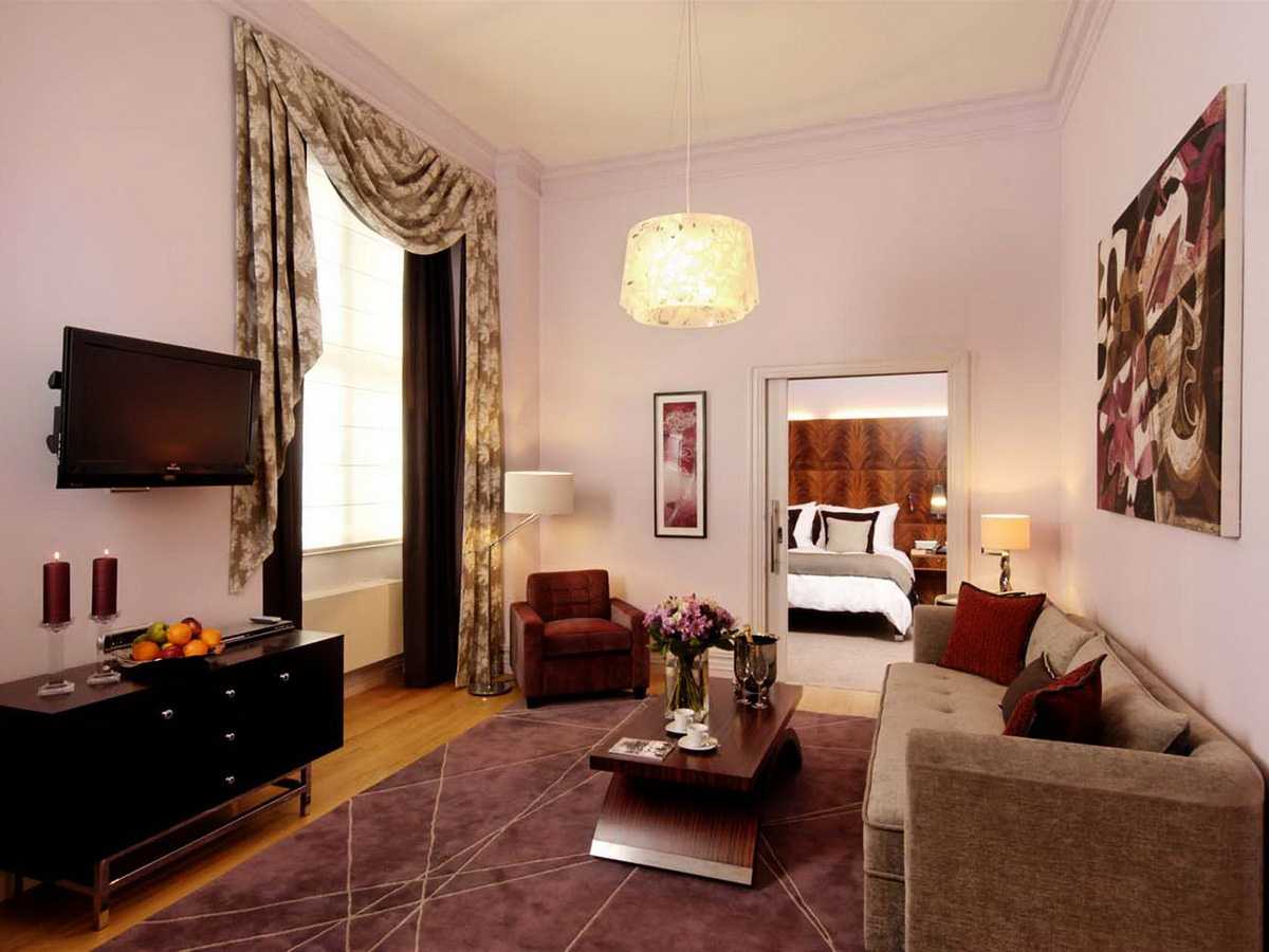 the idea of the original decor of the living room with your own hands