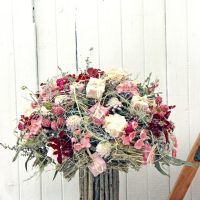 the idea of a beautiful interior decoration for March 8 photo