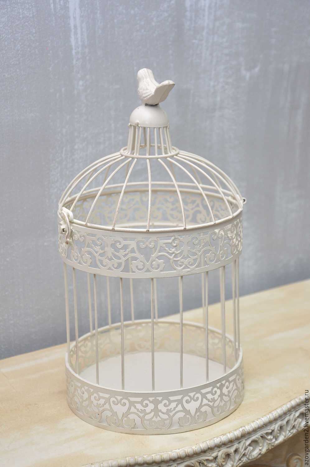 the idea of a beautiful apartment design with a decorative cage