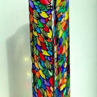 the idea of the original design of the floor vase photo