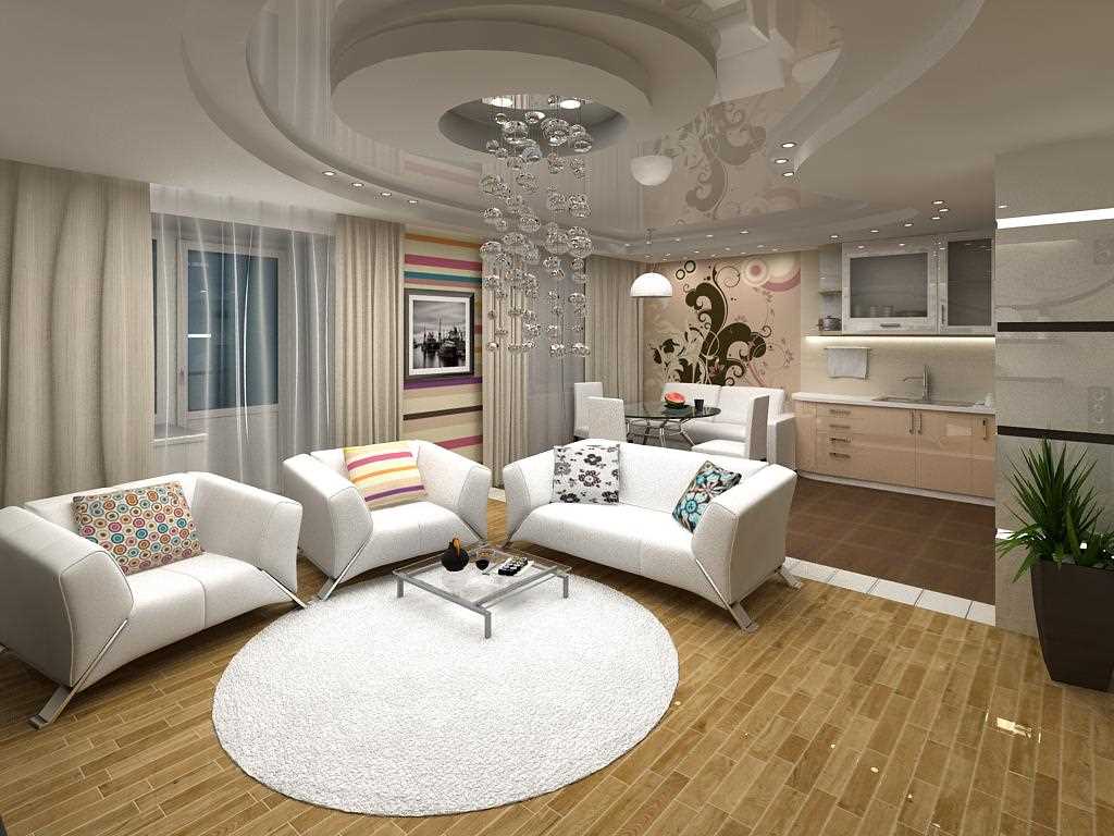 l'idée du design original de la cuisine