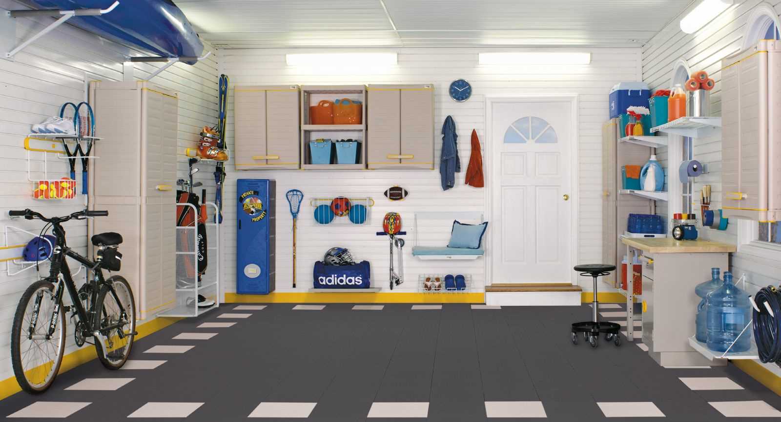 the idea of the original design of the garage