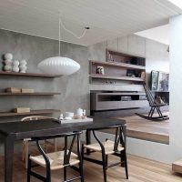 idea of unusual interior of a house in a tree photo