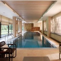 idea of the original decor of a small pool photo