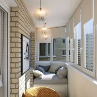 the idea of a beautiful design of a small balcony photo