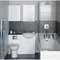 idea of an unusual bathroom interior in an apartment photo
