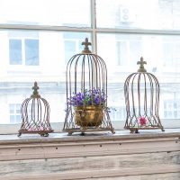 idea of original design of a room with a decorative cage picture